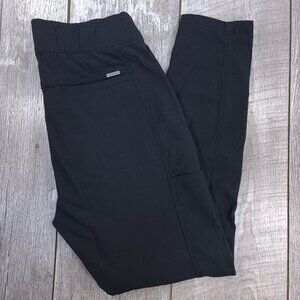 Prana Womens Mariel Jegging Pant Size Large Black Zion High Rise Pull On Stretch